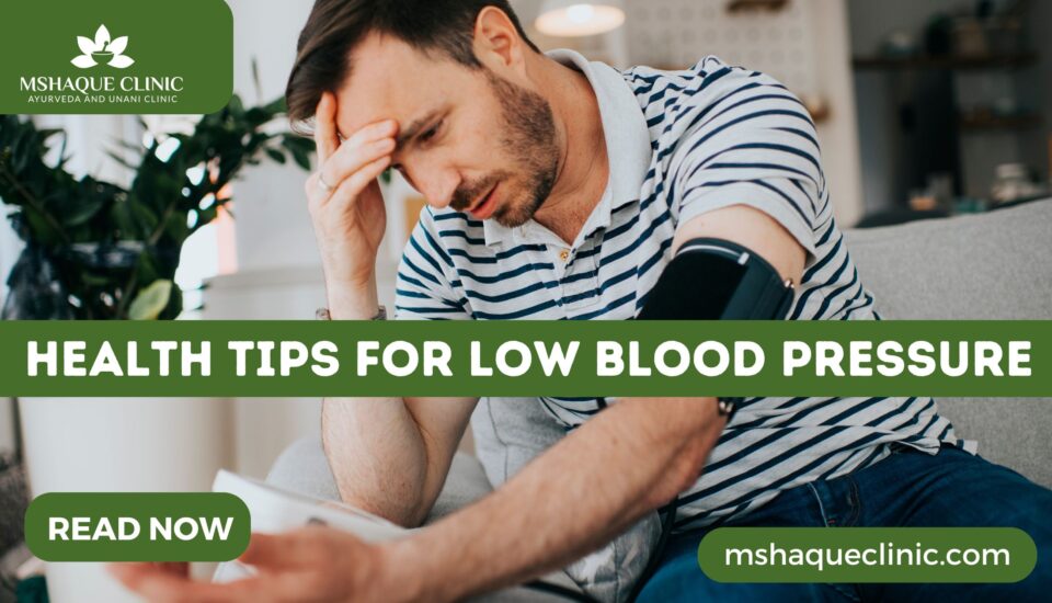 Health Tips For Low Blood Pressure