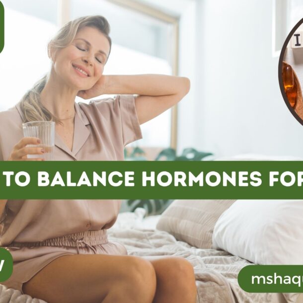 Vitamins To Balance Hormones For Females