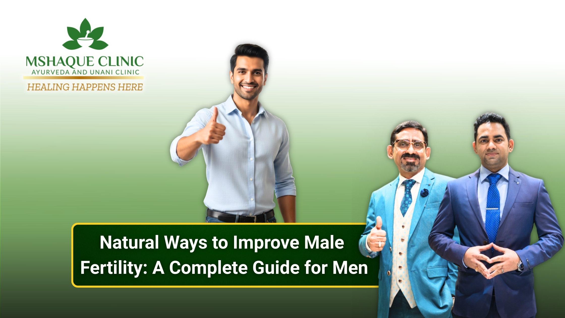 Natural Ways to Improve Male Fertility