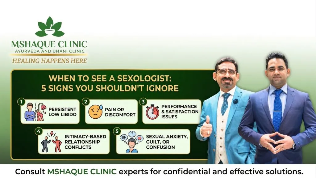 When to See a Sexologist: 5 Warning Signs to Know