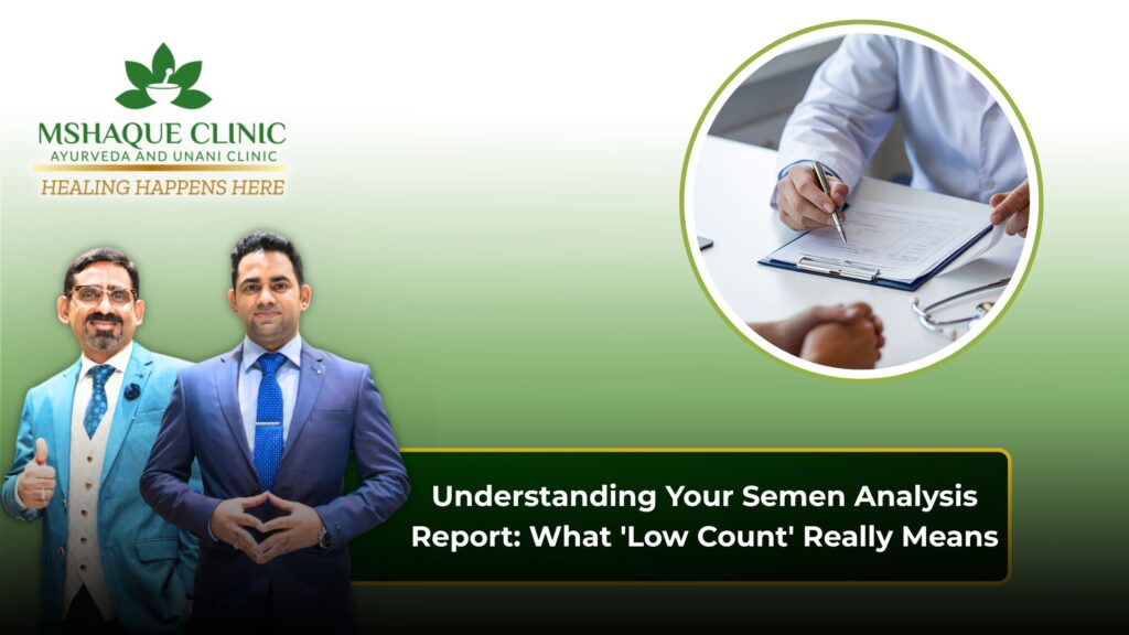 Understanding Your Semen Analysis Report: What 'Low Count' Really Means