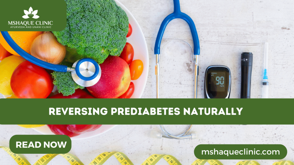 Reversing Prediabetes Naturally